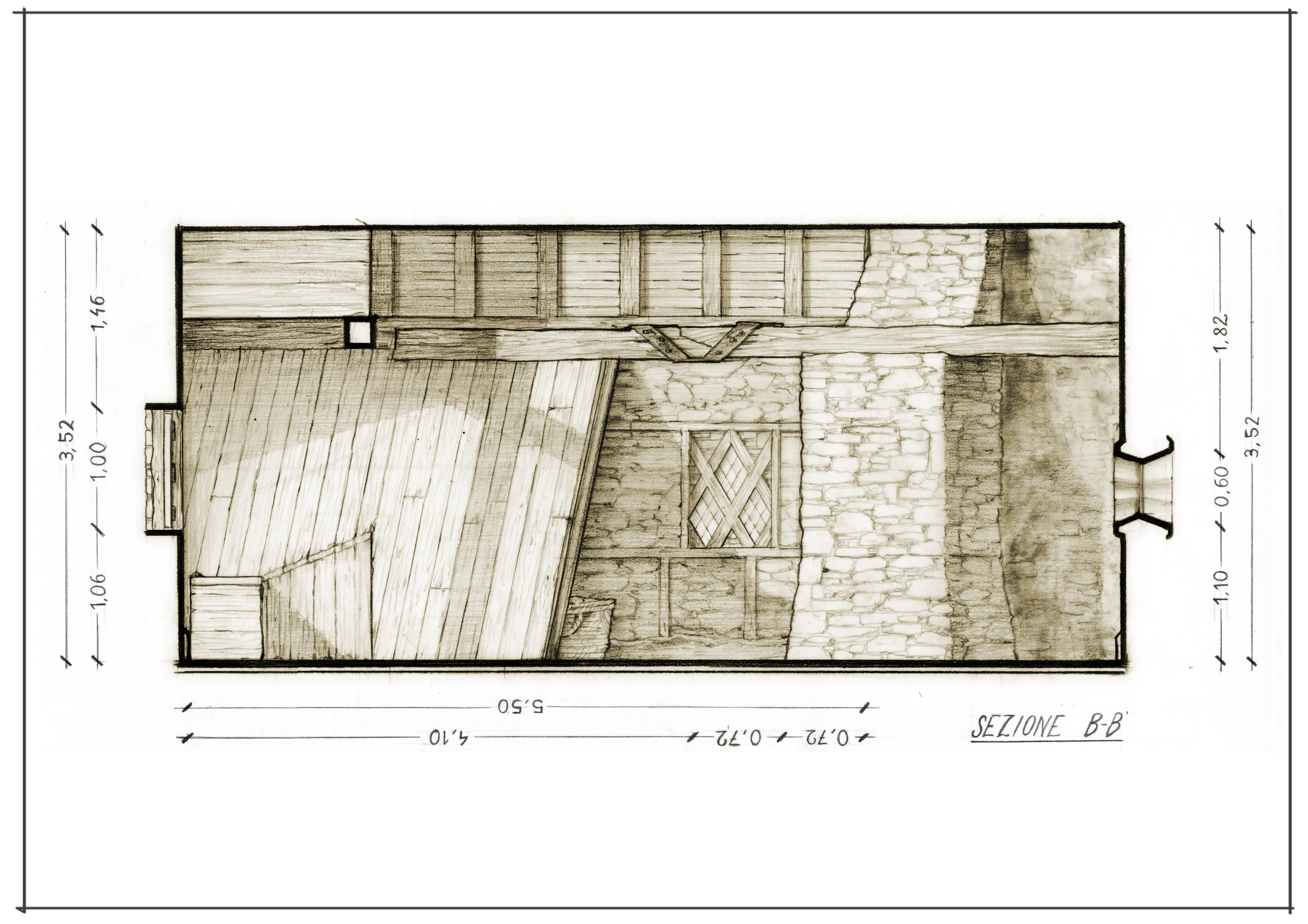 40 Casa Comare interno A3 Sezione B